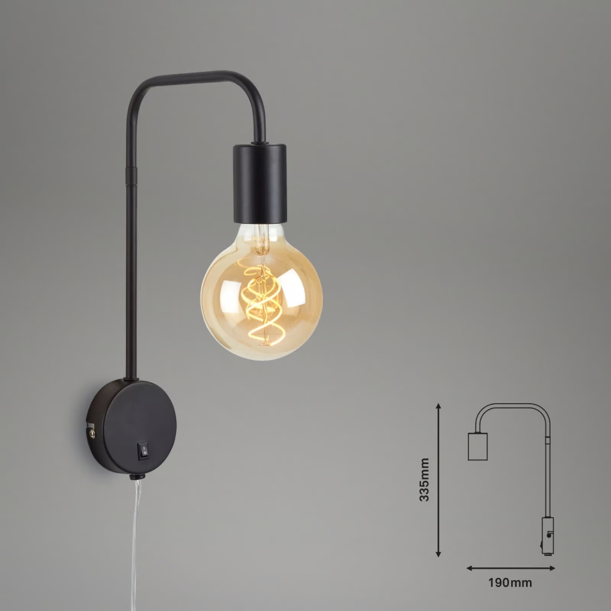 Briloner 2086-015 - Candeeiro de parede 1xE27/10W/230V