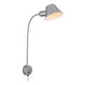 Briloner 2089-014 - Candeeiro de parede flexível BRELLO 1xE27/10W/230V cromo mate