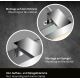 Briloner 2104-018 - Iluminação de espelho de casa de banho LED DUN LED/5W/230V 30 cm IP44