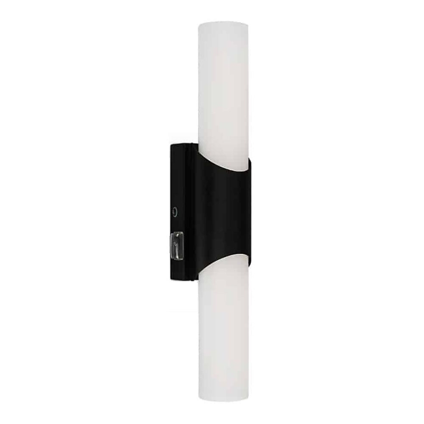 Briloner 2111-015 - Iluminação LED para espelho de casa de banho LED/6,5W/230V 32 cm preto