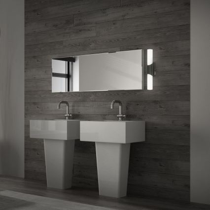 Briloner 2111-015 - Iluminação LED para espelho de casa de banho LED/6,5W/230V 32 cm preto