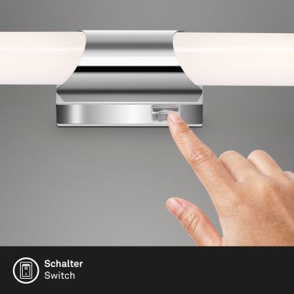 Briloner 2111-018 - Iluminação de parede de casa de banho LED SPLASH LED/6,5W/230V IP44