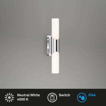 Briloner 2111-018 - Iluminação de parede de casa de banho LED SPLASH LED/6,5W/230V IP44