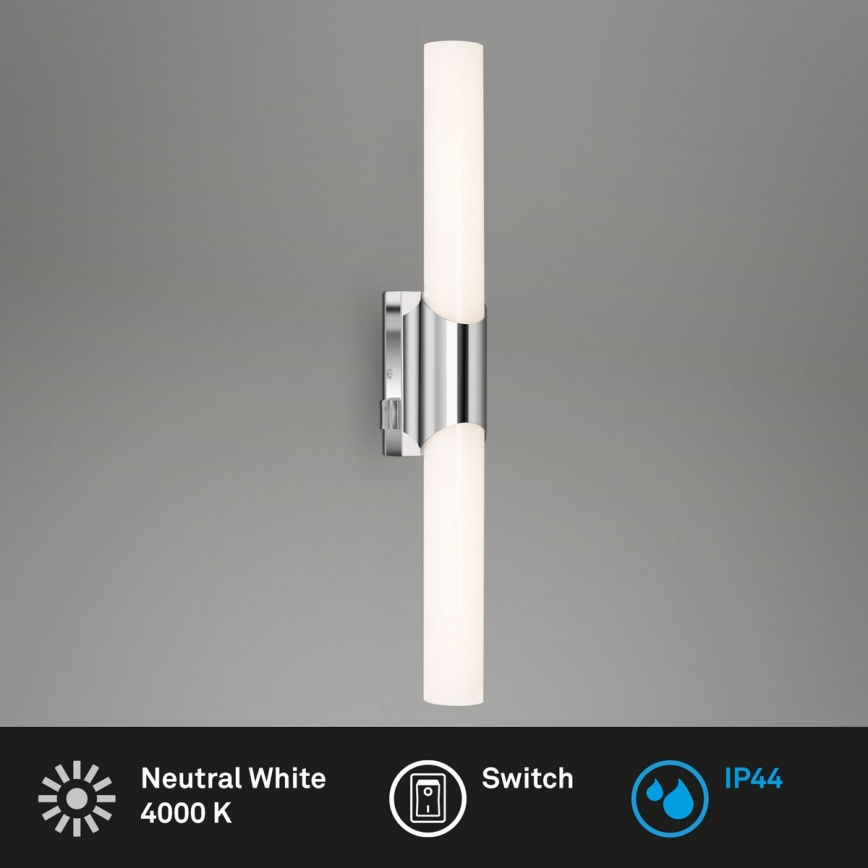 Briloner 2111-118 - Iluminação de parede de casa de banho LED SPLASH LED/11W/230V IP44