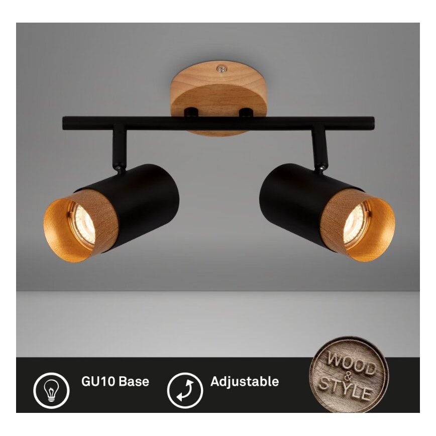 Briloner 2144025 - Foco SPOT 2xGU10/9W/230V