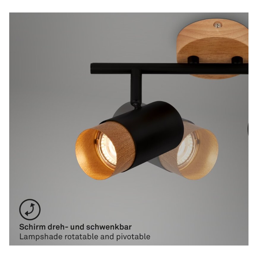 Briloner 2144025 - Foco SPOT 2xGU10/9W/230V
