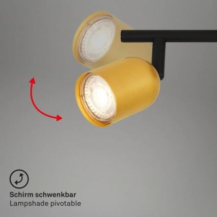 Briloner 2145-027 - Spot orientável 2xGU10/9W/230V