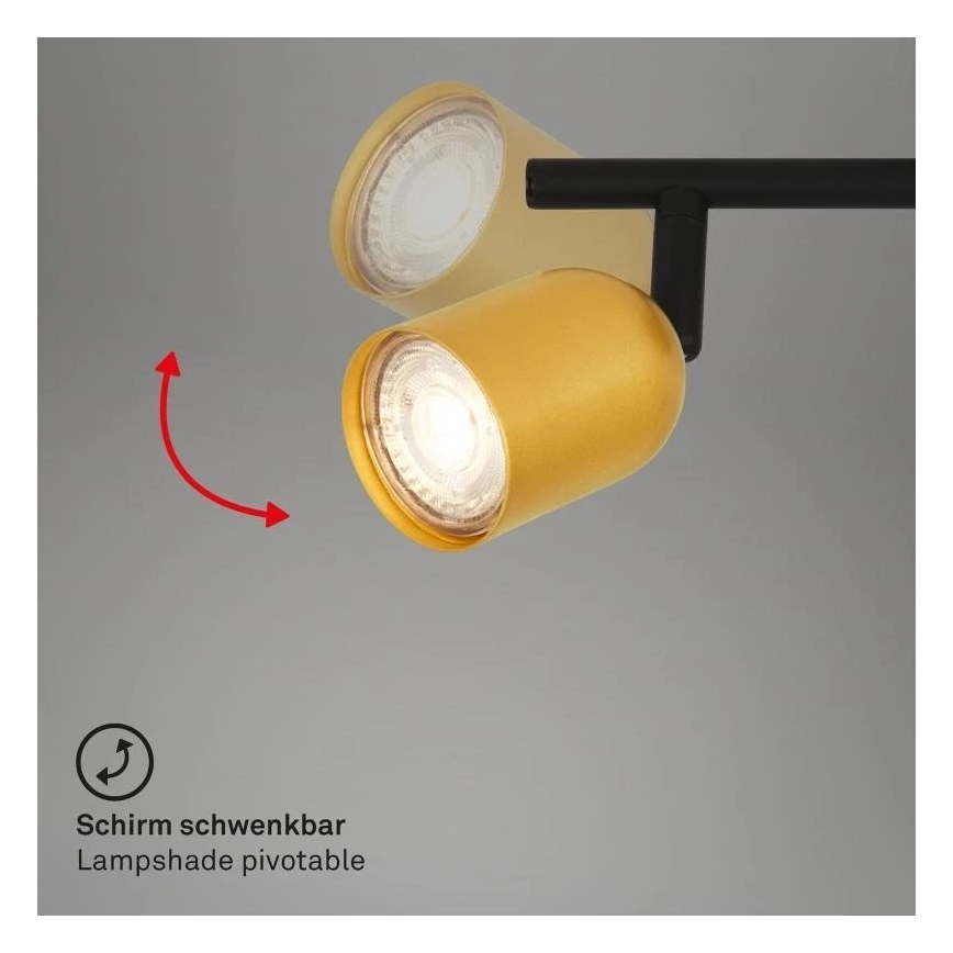 Briloner 2145-027 - Spot orientável 2xGU10/9W/230V