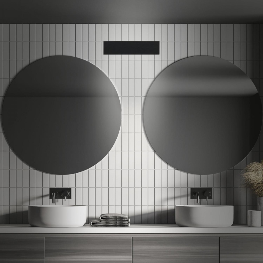 Briloner 2204-015 - Iluminação de parede exterior LED LED/8W/230V IP44 preto