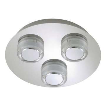 Briloner 2257-038 - Luz de teto de casa de banho LED SURF 3xLED/5W/230V IP44
