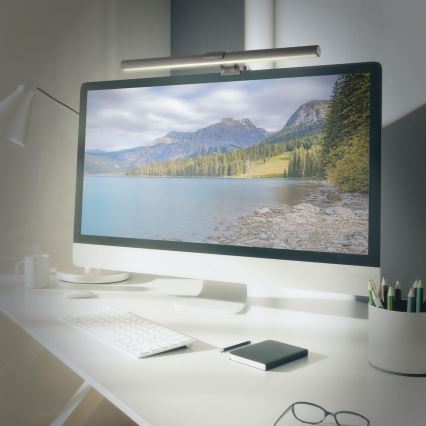 Briloner 2303-015 - Iluminação de monitor LED com regulação LED/3,5W/230V 2700/4000/6500K