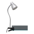 Briloner 2615-014P - Candeeiro com clipe LED GRIP LED/2,5W/230V prateado