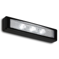 Briloner 2689-035 - LED Iluminação táctil de orientação LERO LED/0,18W/3xAAA preto