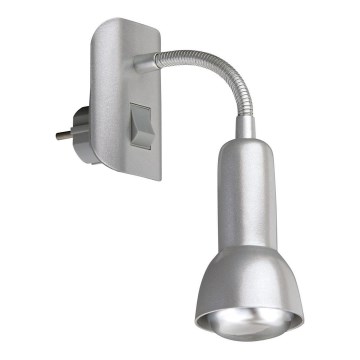 Briloner 2739-014P - Iluminação com ficha 1xE14/25W/230V