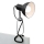 Briloner 2790-015 - Candeeiro com clipe FIX 1xE14/8W/230V preto/cromado brilhante