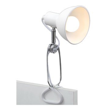 Briloner 2790-016 - Candeeiro com clipe FIX 1xE14/8W/230V branco