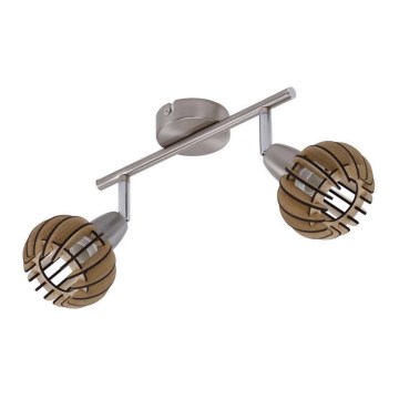 Briloner 2852-021 - Foco RETRO 2xE14/5,5W/230V