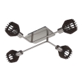 Briloner 2854-042 - Candelabro integrado 4xE14/5,5W/230V árvore da borracha