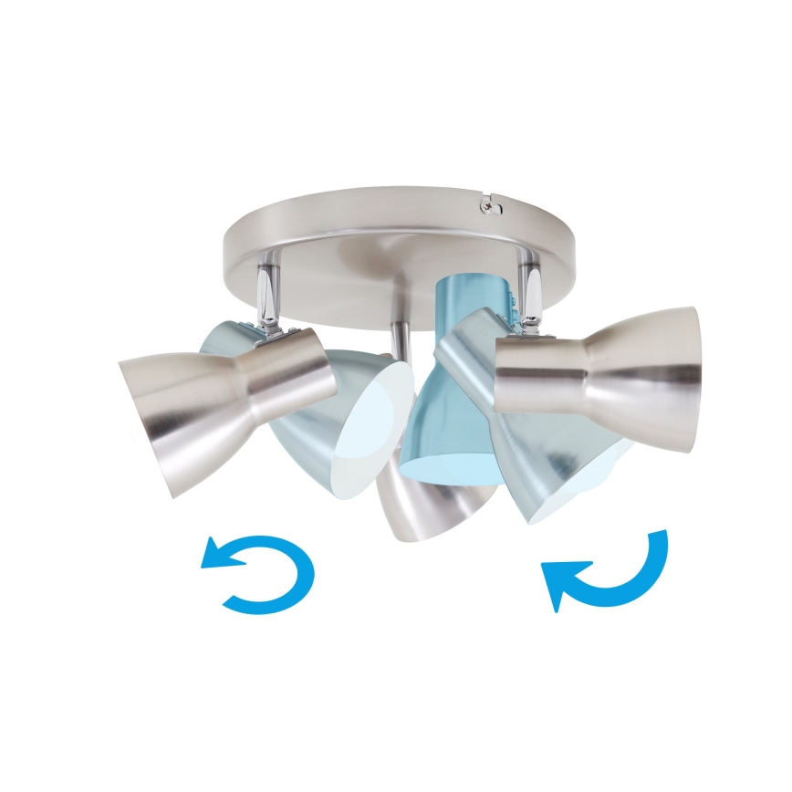 Briloner 2860-032 - Foco 3xE14/25W/230V