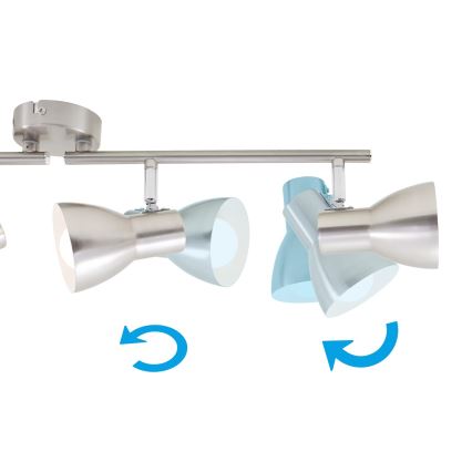 Briloner 2860-042 - Foco 4xE14/25W/230V