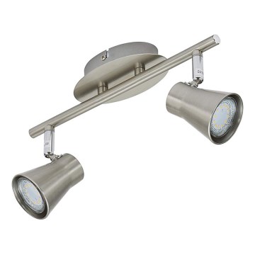 Briloner 2914-022 - Foco LED 2xGU10/3W/230V 3000K