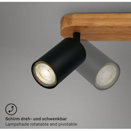 Briloner 2922-025 - Foco SPOT 2xGU10/9W/230V