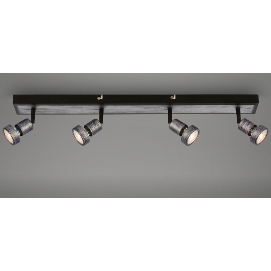 Briloner 2927-044 - Foco LED 4xGU10/4,9W/230V