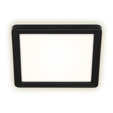 Briloner 3010-015 - Iluminação de teto LED LED/8W/230V 19x19 cm preto IP44
