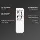 Briloner 3013-015 - Candelabro integrado LED com regulação FRAME LED/40W/230V 2700-6500K + controlo remoto
