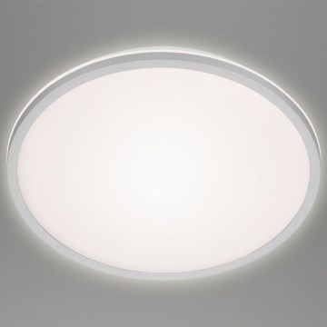 Briloner 3046-014 - Iluminação de teto LED LED/15W/230V 4000K diâmetro 28 cm prateado