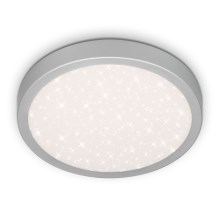 Briloner 3048-014 - Iluminação de teto LED RUNA LED/18W/230V prateado