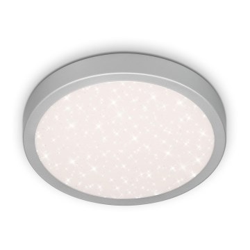Briloner 3048-014 - Iluminação de teto LED RUNA LED/18W/230V prateado