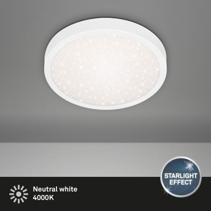 Briloner 3048-016 - Iluminação de teto LED RUNA LED/18W/230V branco