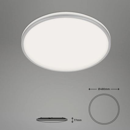Briloner 3065-014 - Luminária de teto LED dimerizável IVY LED/42W/230V Wi‑Fi Tuya Ø 49 cm + comando remoto