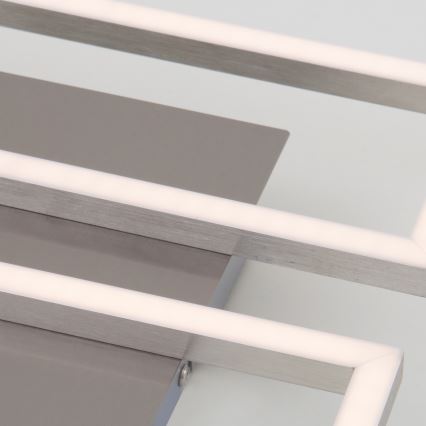 Briloner 3107-012 - Iluminação de teto LED com regulação FRAME 2xLED/7,25W/230V