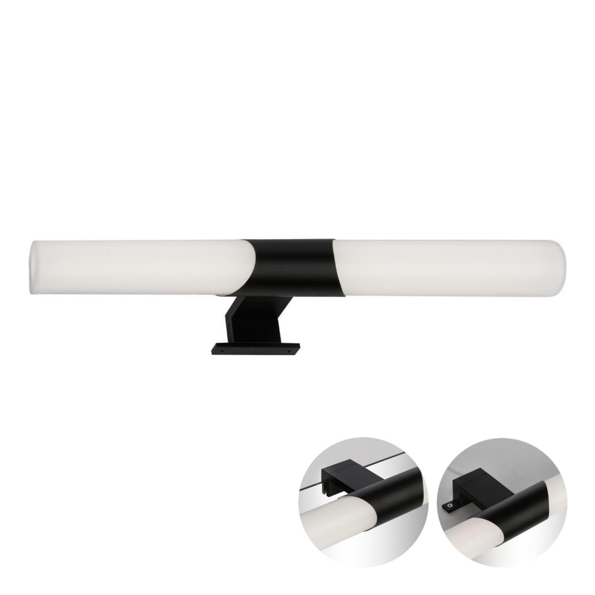 Briloner 3113-115 - Iluminação de espelho para casa de banho LED LED/12W/230V IP44 47 cm preto