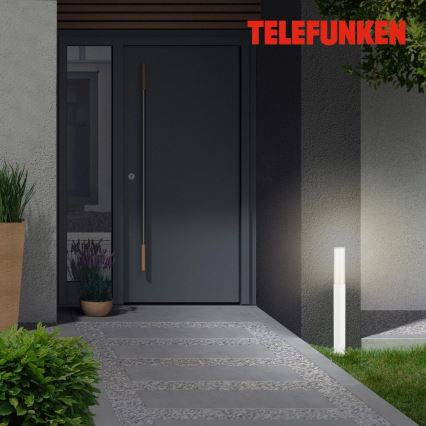Briloner 311406TF - Candeeiro exterior LED LED/8W/230V IP44 4000K 57 cm branco