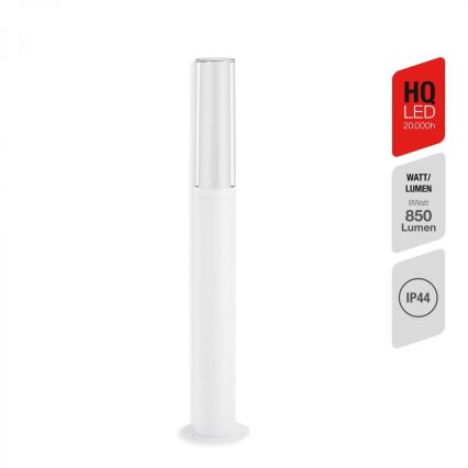 Briloner 311406TF - Candeeiro exterior LED LED/8W/230V IP44 4000K 57 cm branco