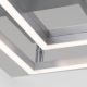 Briloner 3182-018 - Iluminação de teto LED com regulação FRAME 2xLED/15,5W/230V