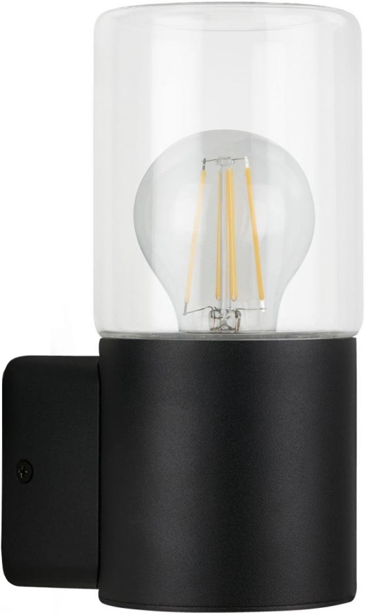 Briloner 320505TF - Iluminação de parede exterior 1xE27/12W/230V IP44 preto