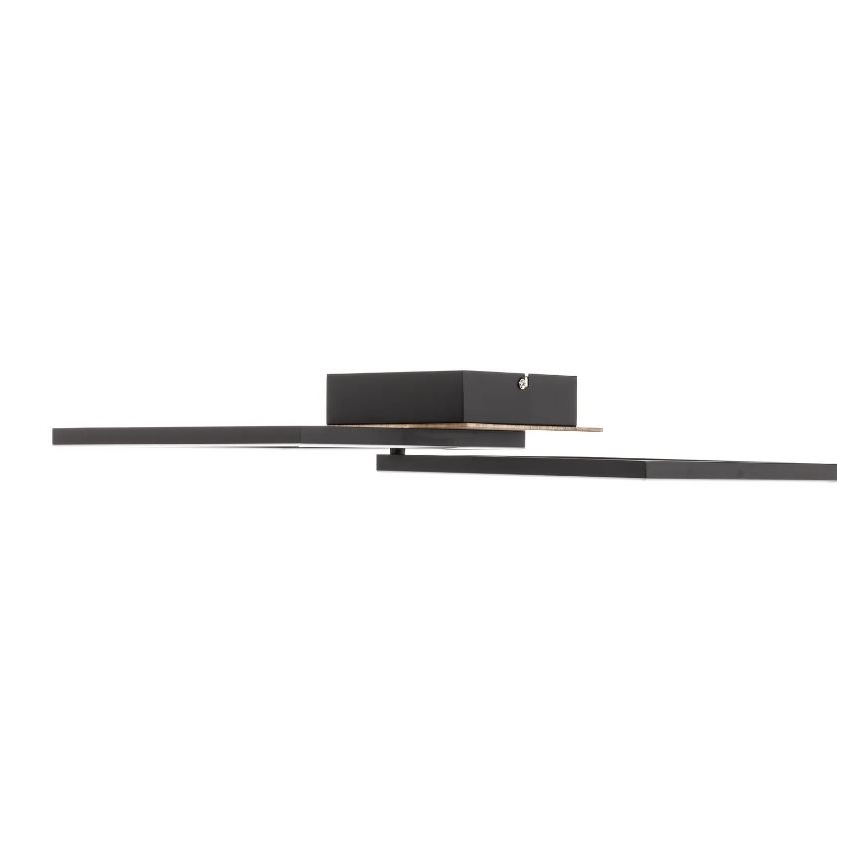 Briloner 3210-014 - Iluminação de teto LED com regulação FRAME 2xLED/11W/230V castanho