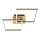 Briloner 3210-017 - Plafon LED dimmerizável FRAME 2xLED/11W/230V dourado