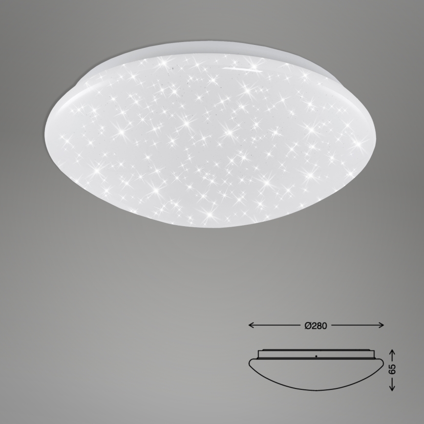 Briloner 3360-016 - Iluminação de teto de casa de banho LED STARRY SKY LED/12W/230V IP44