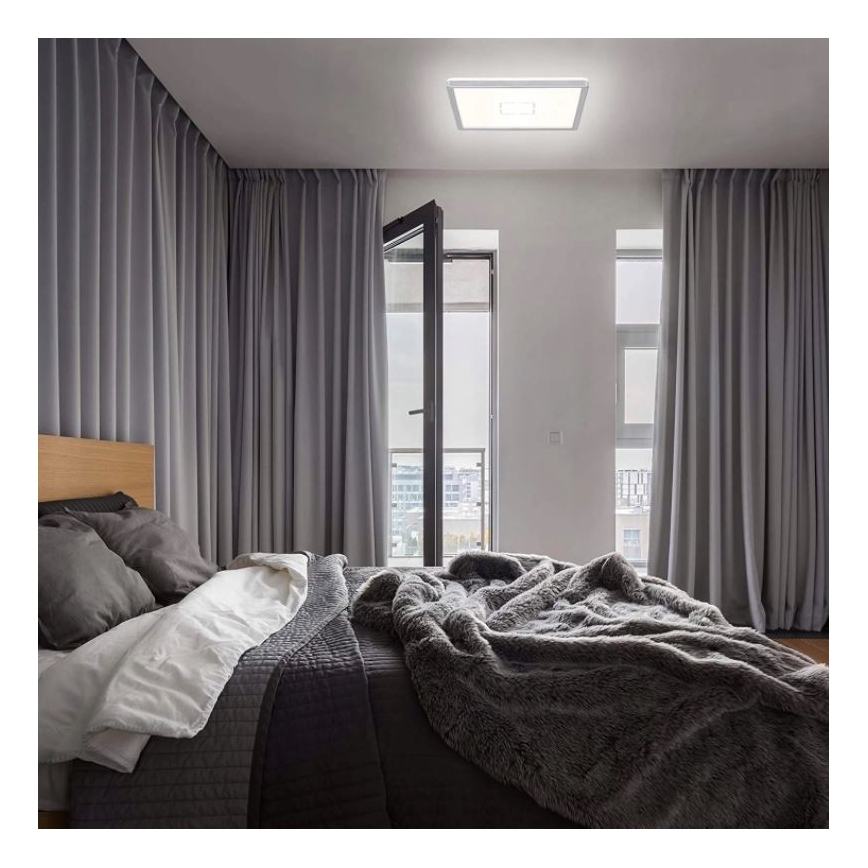 Briloner 3390-014 - Iluminação de teto LED FREE LED/18W/230V 29x29 cm