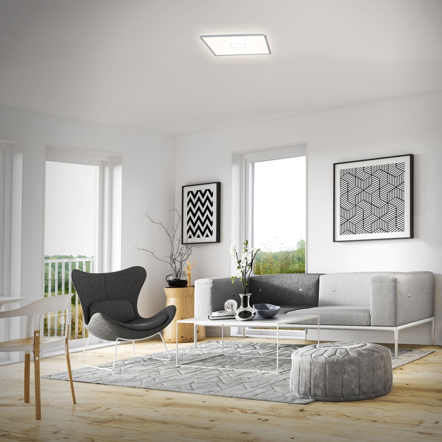 Briloner 3393-014 - Iluminação de teto LED FREE LED/22W/230V 42x42 cm