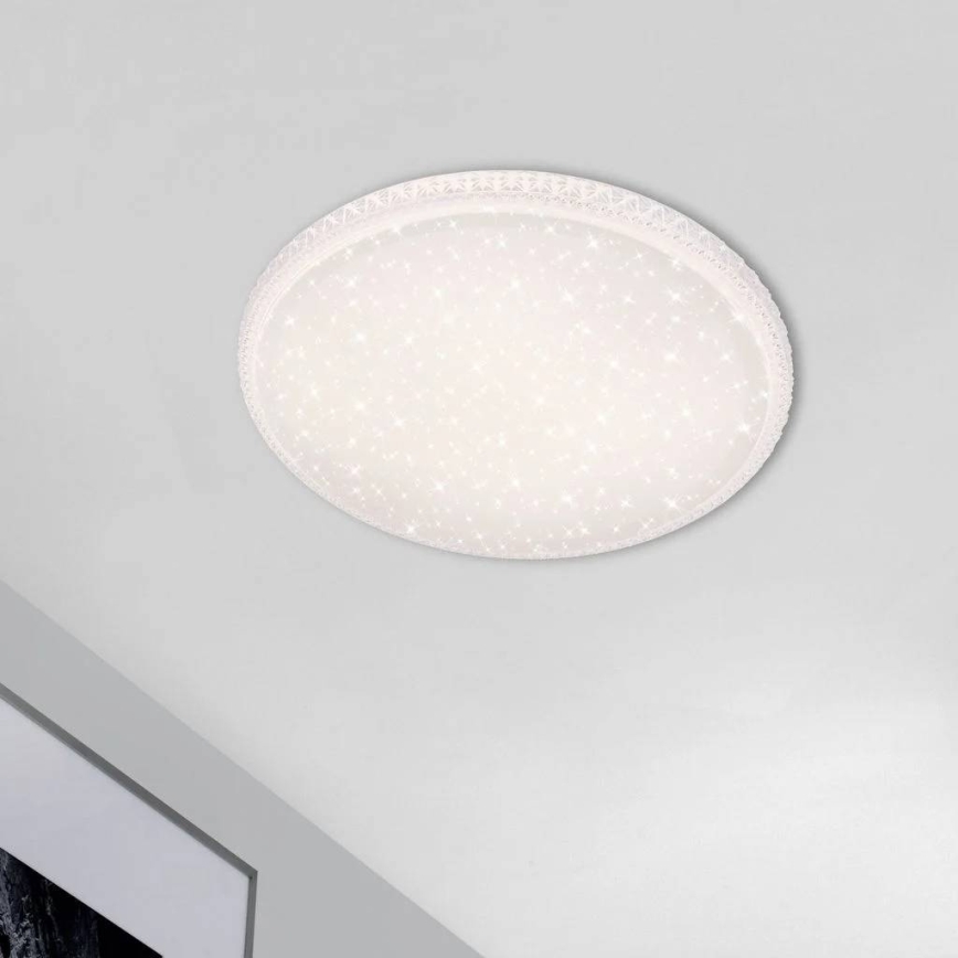 Briloner 3412-016 - Luminária de teto dimerizável STAR SKY LED/24W/230V 3000/4000/6000K, diâmetro 39 cm + controlo remoto
