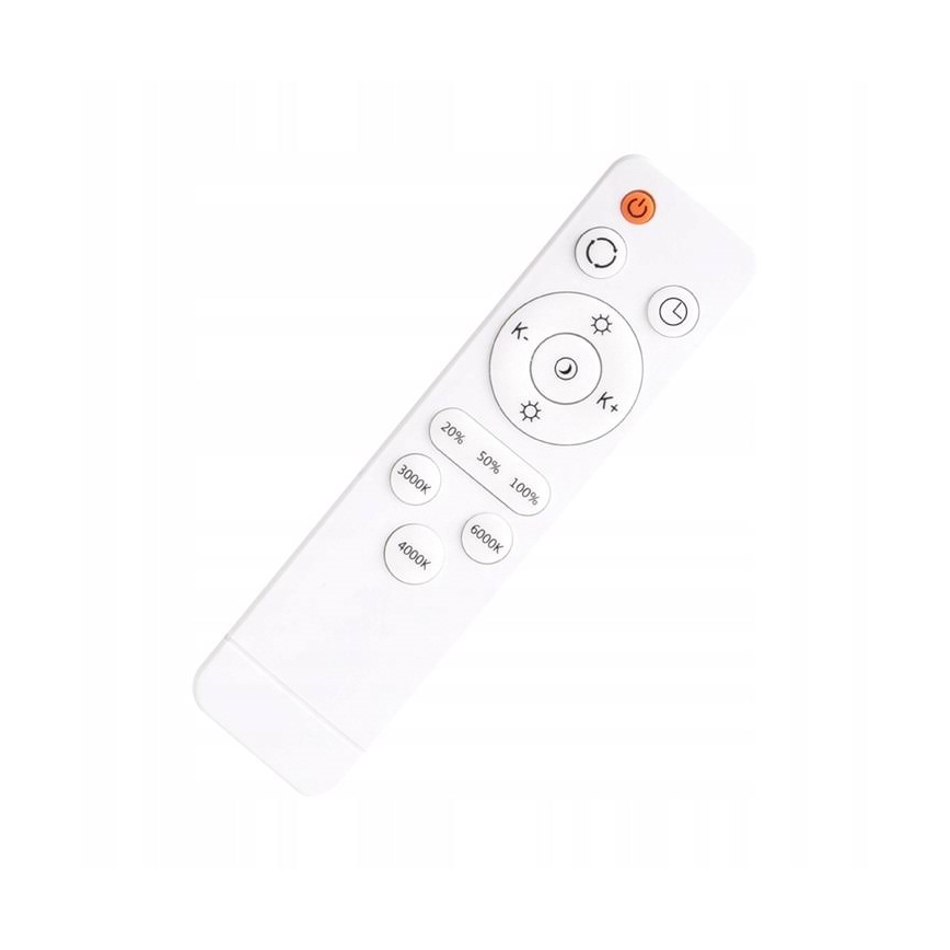 Briloner 3430-015 - Luminária de teto LED regulável MANNY LED/48W/230V com controlo remoto