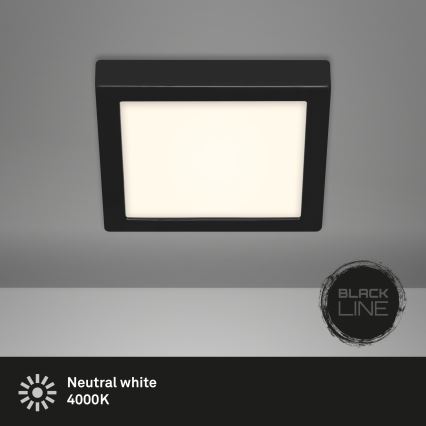 Briloner 3466-415 - Iluminação de teto LED FIRE LED/16,5W/230V 22,5x22,5 cm