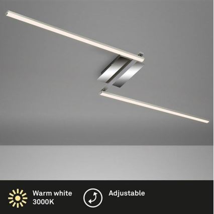 Briloner 3500-018 - Candelabro integrado LED STAFF 2xLED/6W/230V