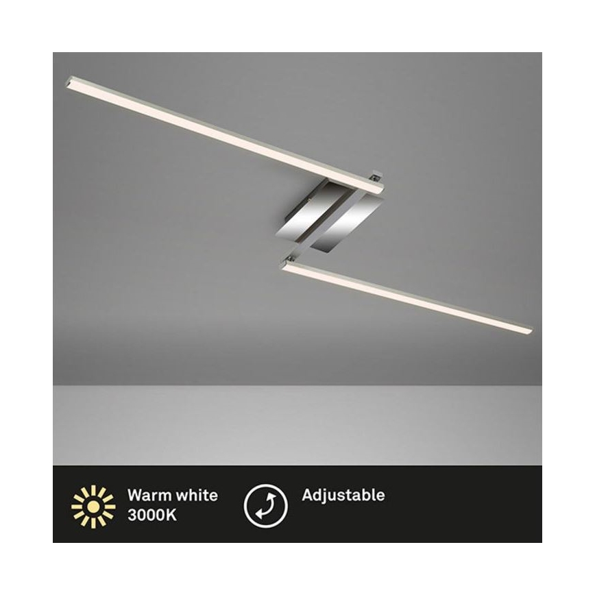 Briloner 3500-018 - Candelabro integrado LED STAFF 2xLED/6W/230V